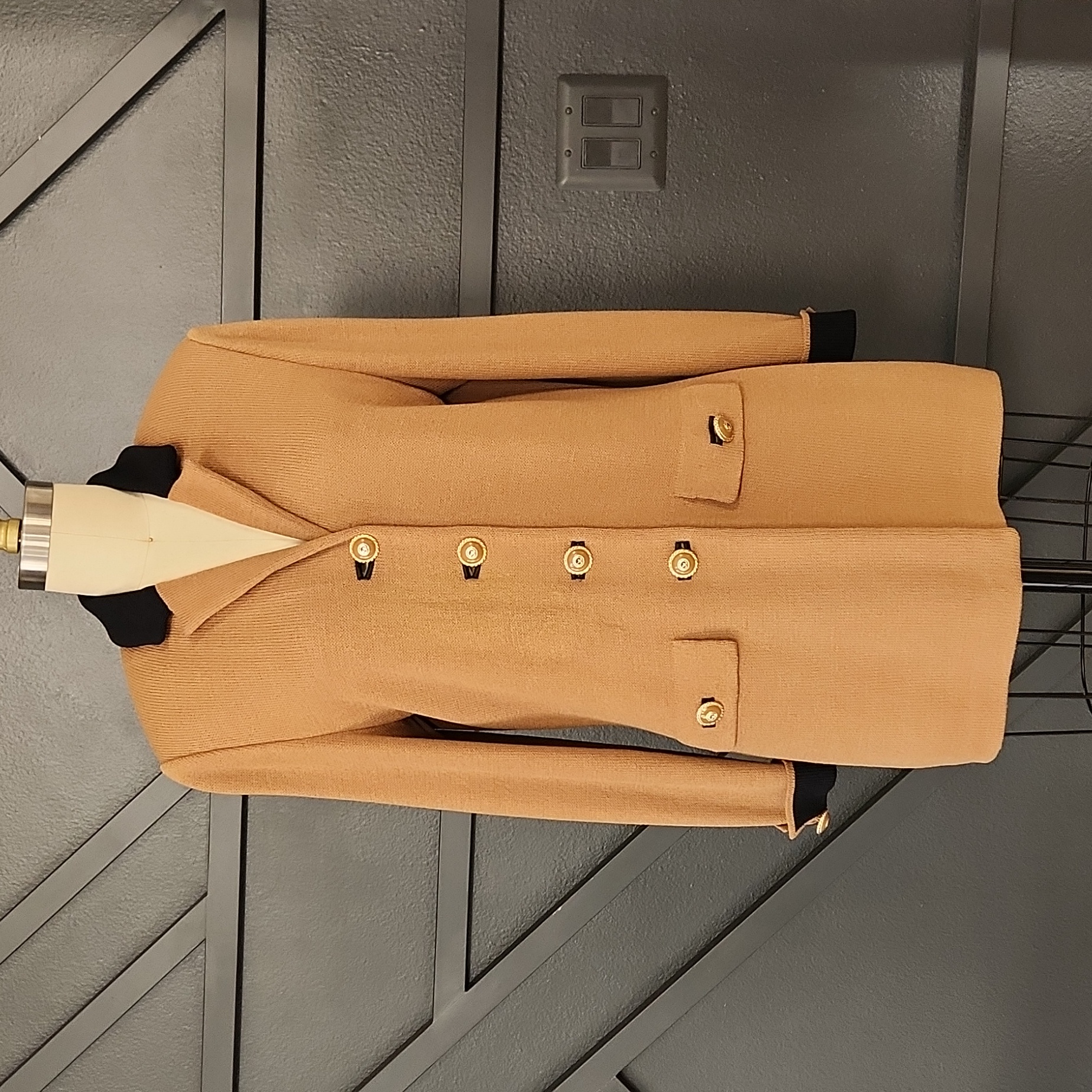 St. John Collection Longline Knit Blazer Jacket Size 4